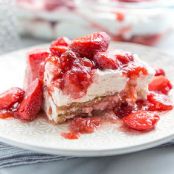 Strawberry Cheesecake Lasagna
